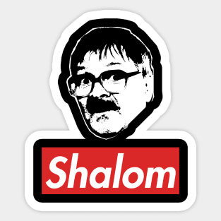 Shalom Jackie Jim from Friday Night Dinner Sticker